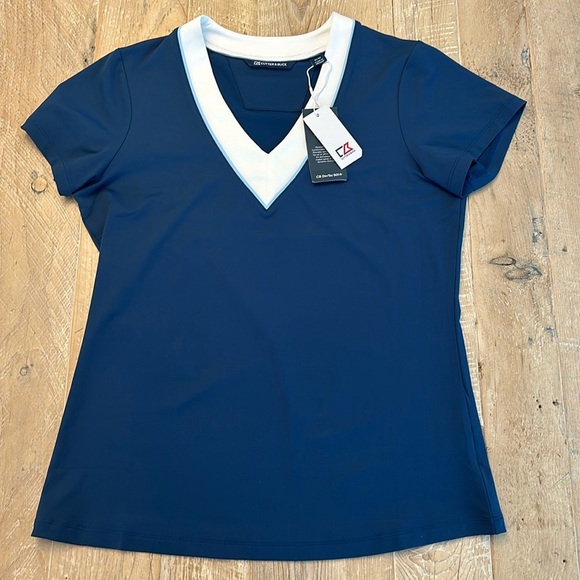Cutter & Buck NWT v-neck top - Picture 1 of 5